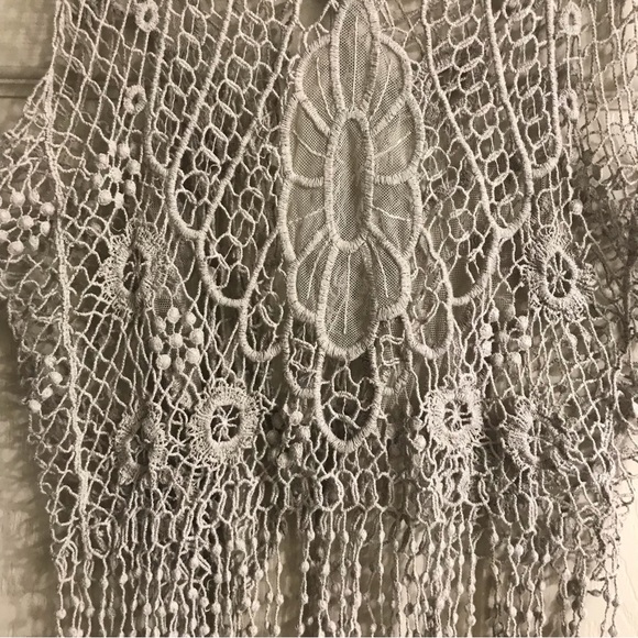 Sleeveless crochet vest. Size L - Picture 3 of 7